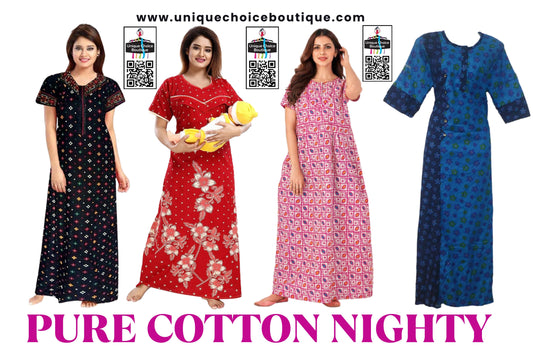 Pure Cotton Nighty in UAE