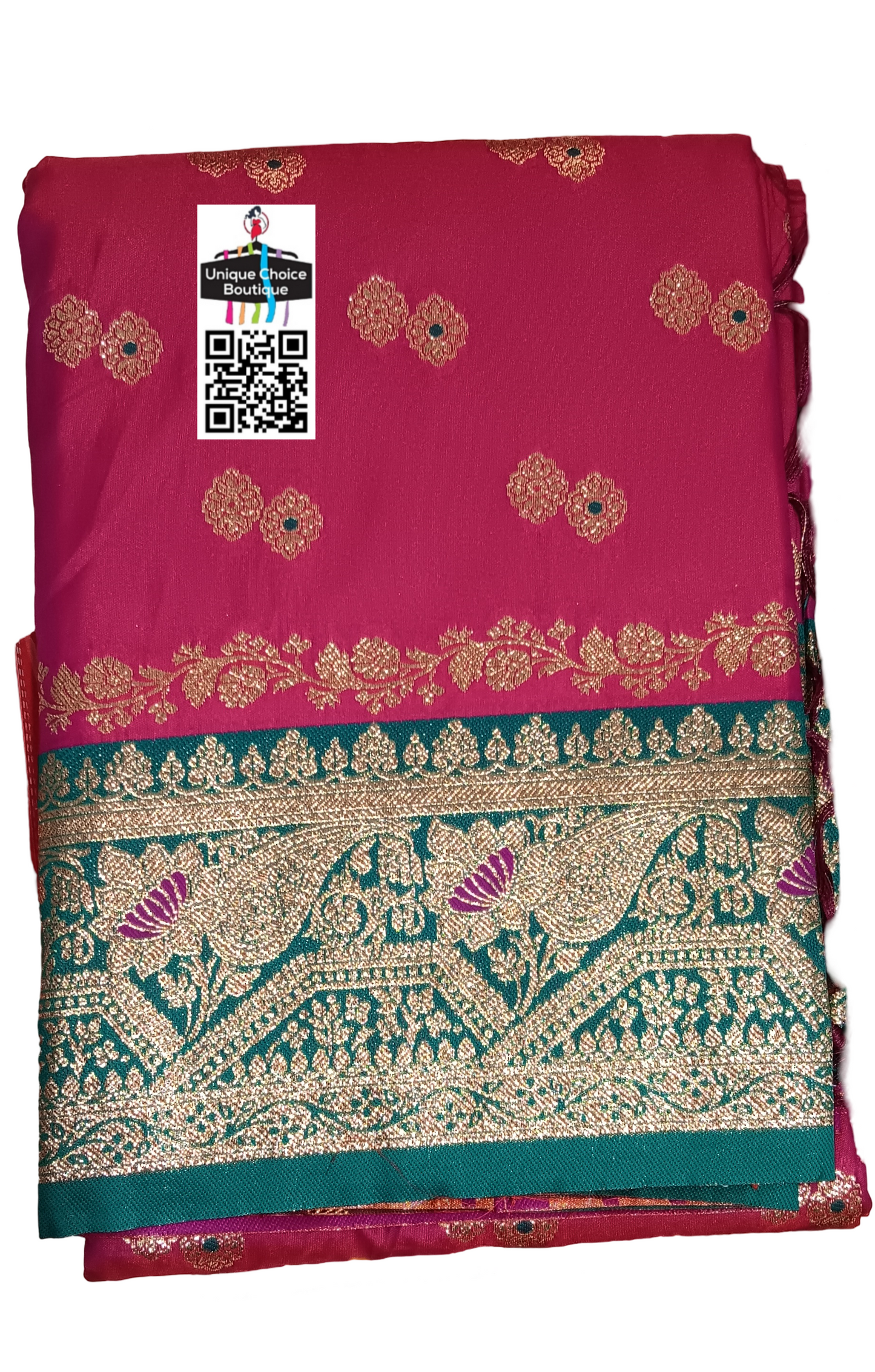 Affordable Banarasi Silk Saree Red 1