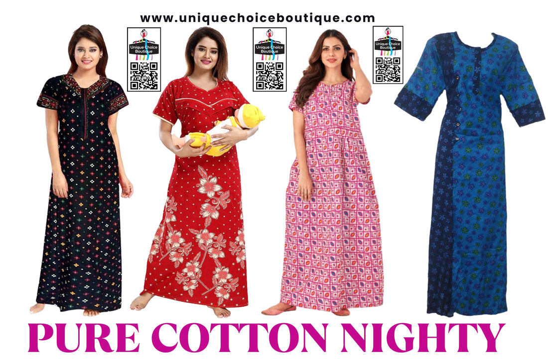 Pure Cotton Nighty in UAE
