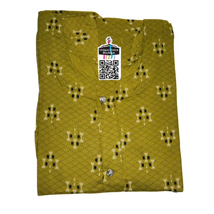 Feeding Kurti Maternity Dress 3XL Size Olive Green