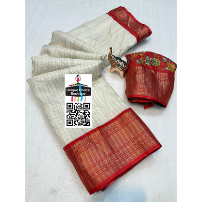Durga Pooja Special – Dola Silk Saree