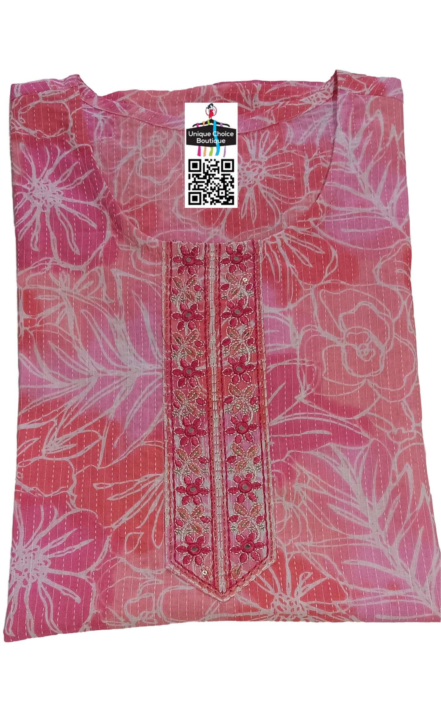 قميص كورتي أسود مستقيم مطبوع مقاس كبير - مقاسات 3XL/ 4XL/ 5XL
