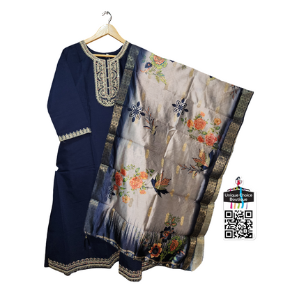 Exclusive Vatican Fabric Anarkali 3-Piece Salwar Suit Set – Eid & Festival New Arrival