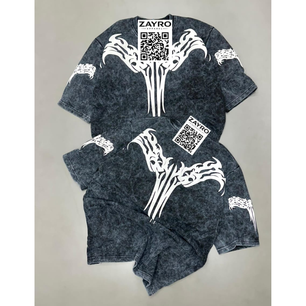 Root Chaos Tee - Black - Limited Edition Streetwear - Zayro men