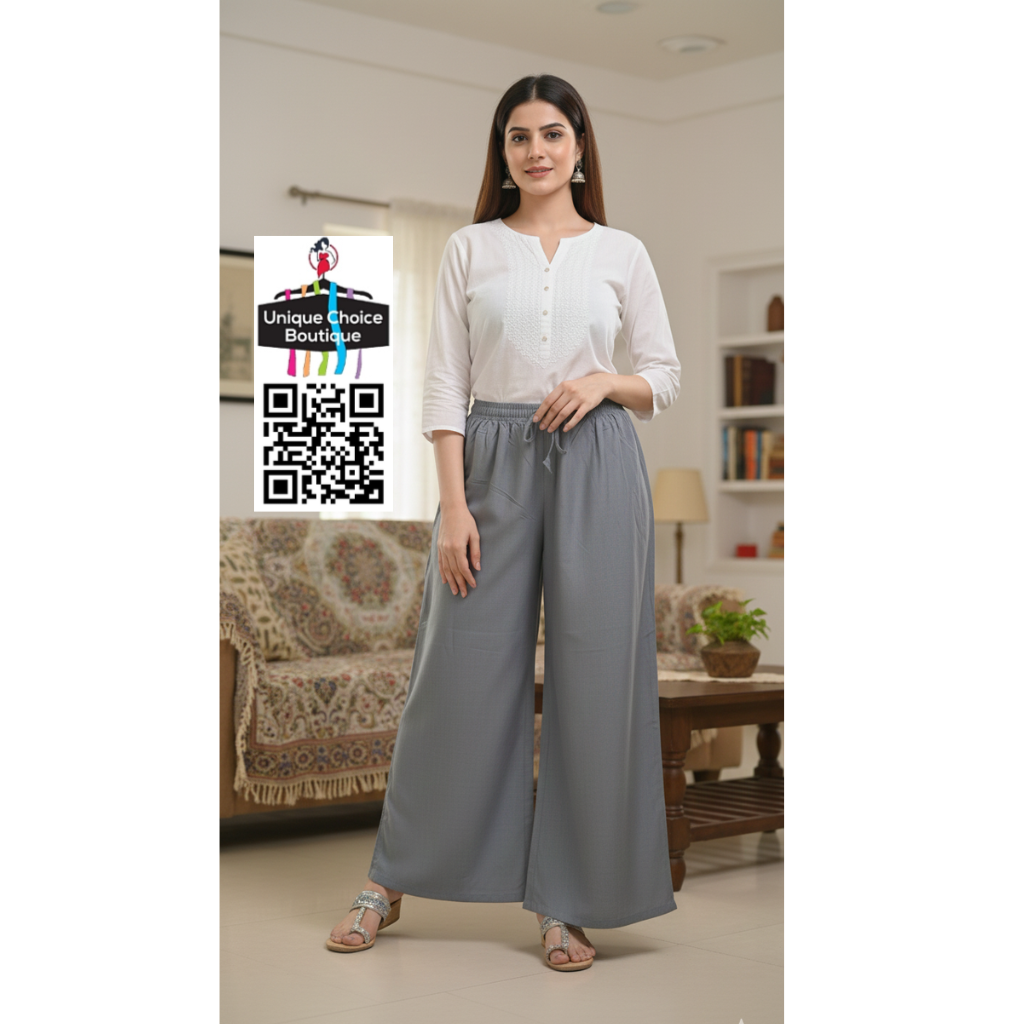 Grey_Premium_Rayon_Palazzo_Pant