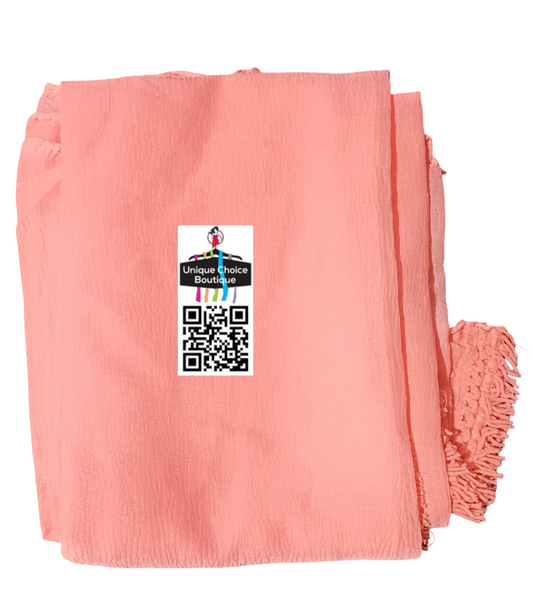 Peach Dupatta